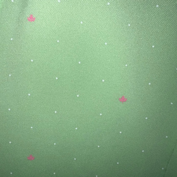 Pale Lime Green Golf Shirt - Picture 2 of 6